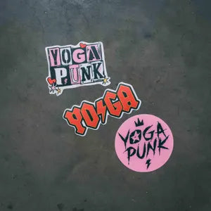 YOGA Punk Rock Sticker