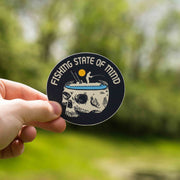 Fishing State Of Mind Sticker
