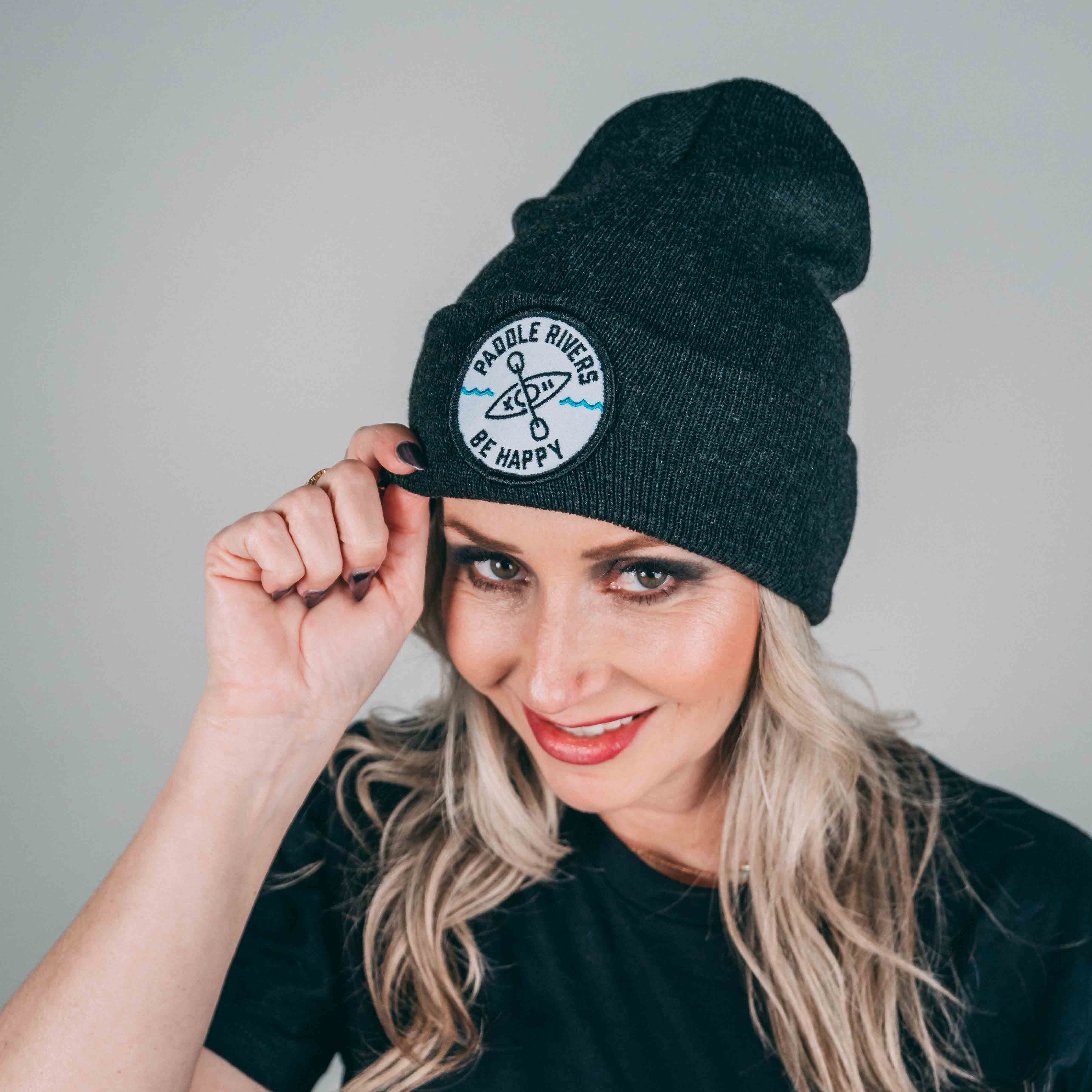 Paddle Rivers - Be Happy Beanie