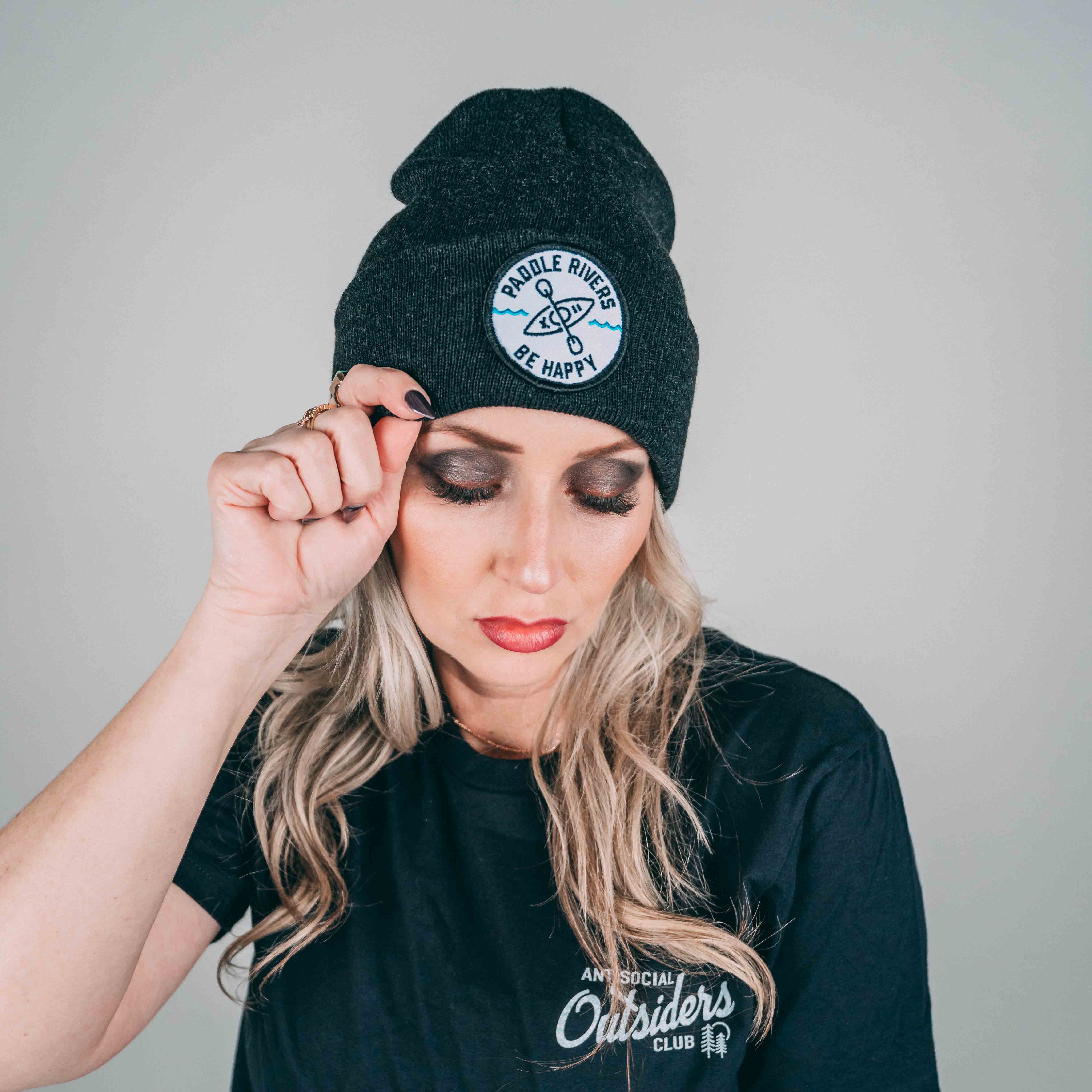 Paddle Rivers - Be Happy Beanie