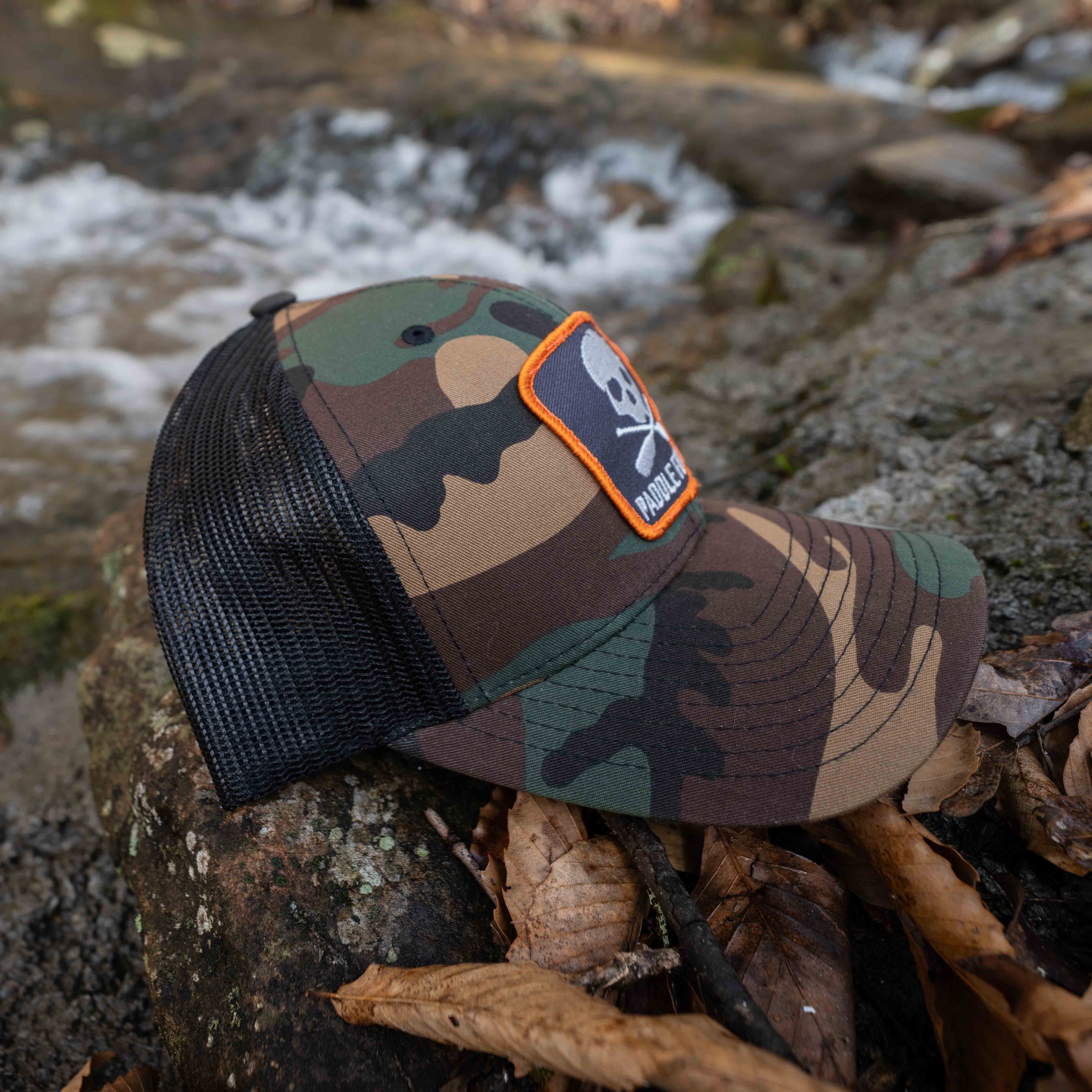 Paddle Forever Camo Canoeing Hat