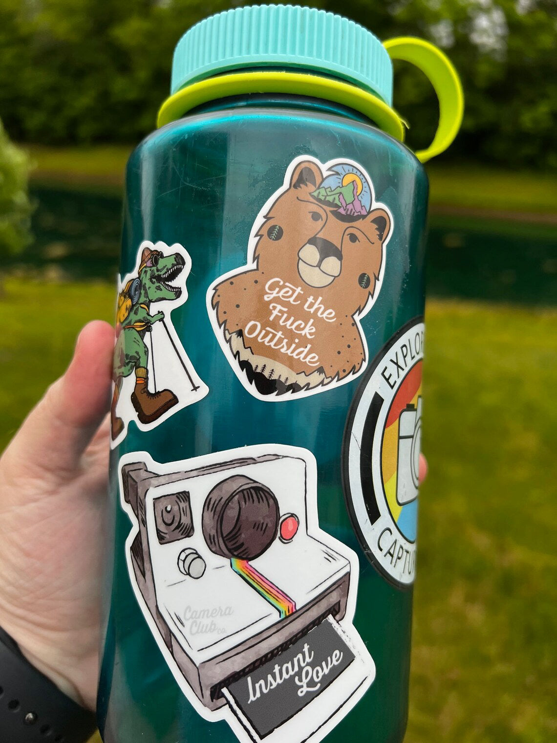 Polaroid Instant Love Photography Camera Sticker