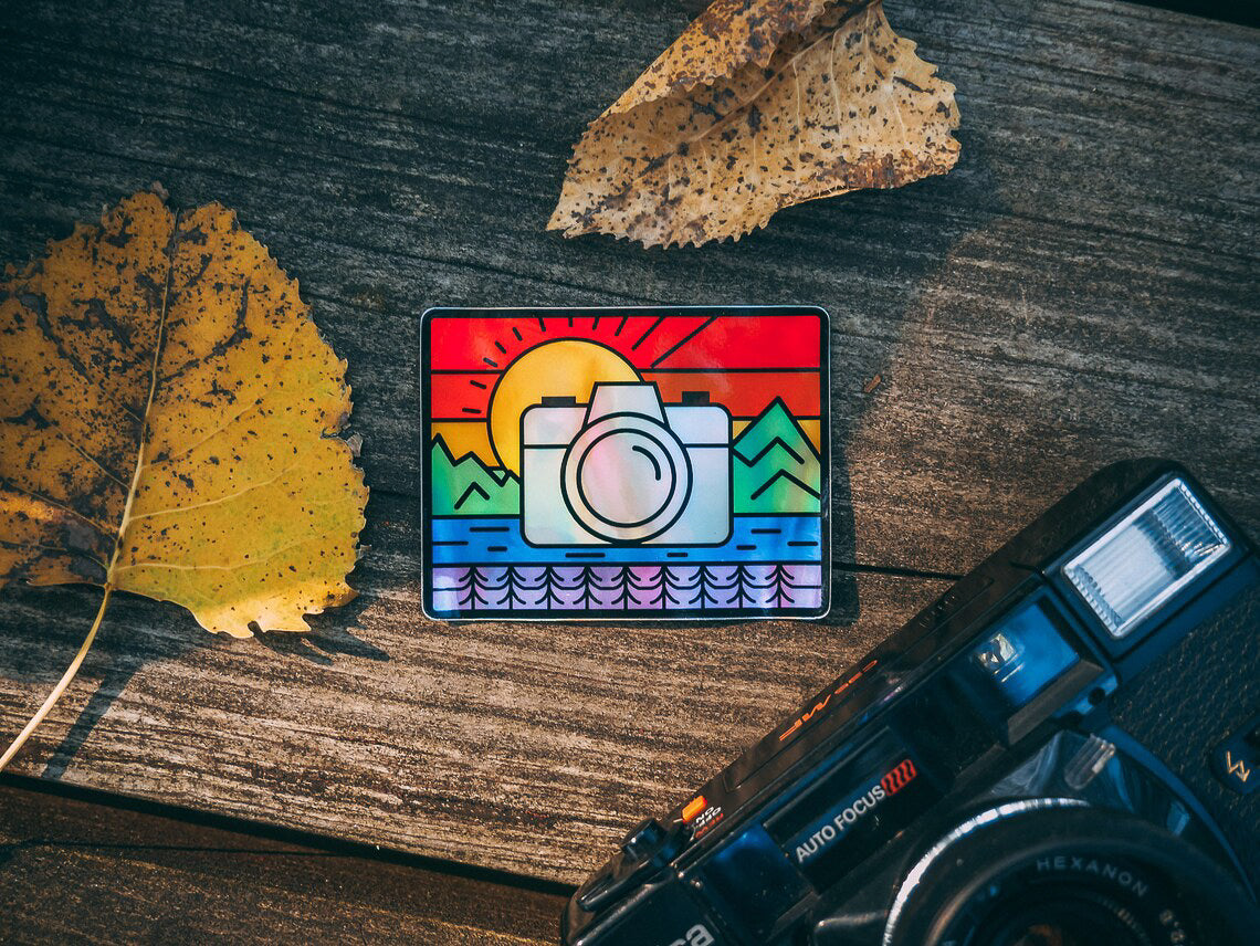 PRIDE Nature Photography Camera Sticker