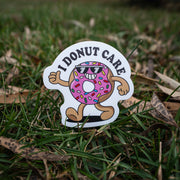 I Donut Care Sticker