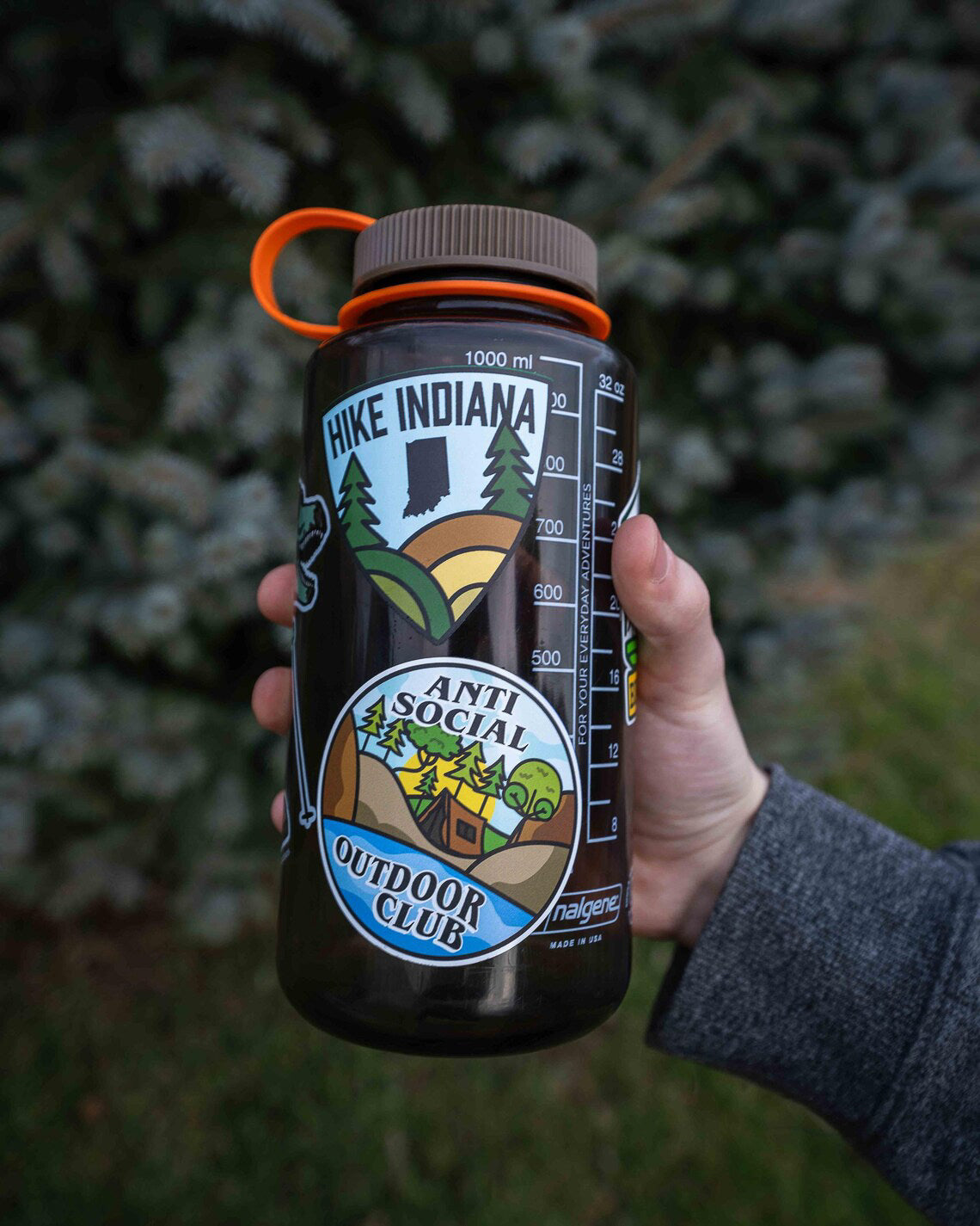Hike Indiana Sticker