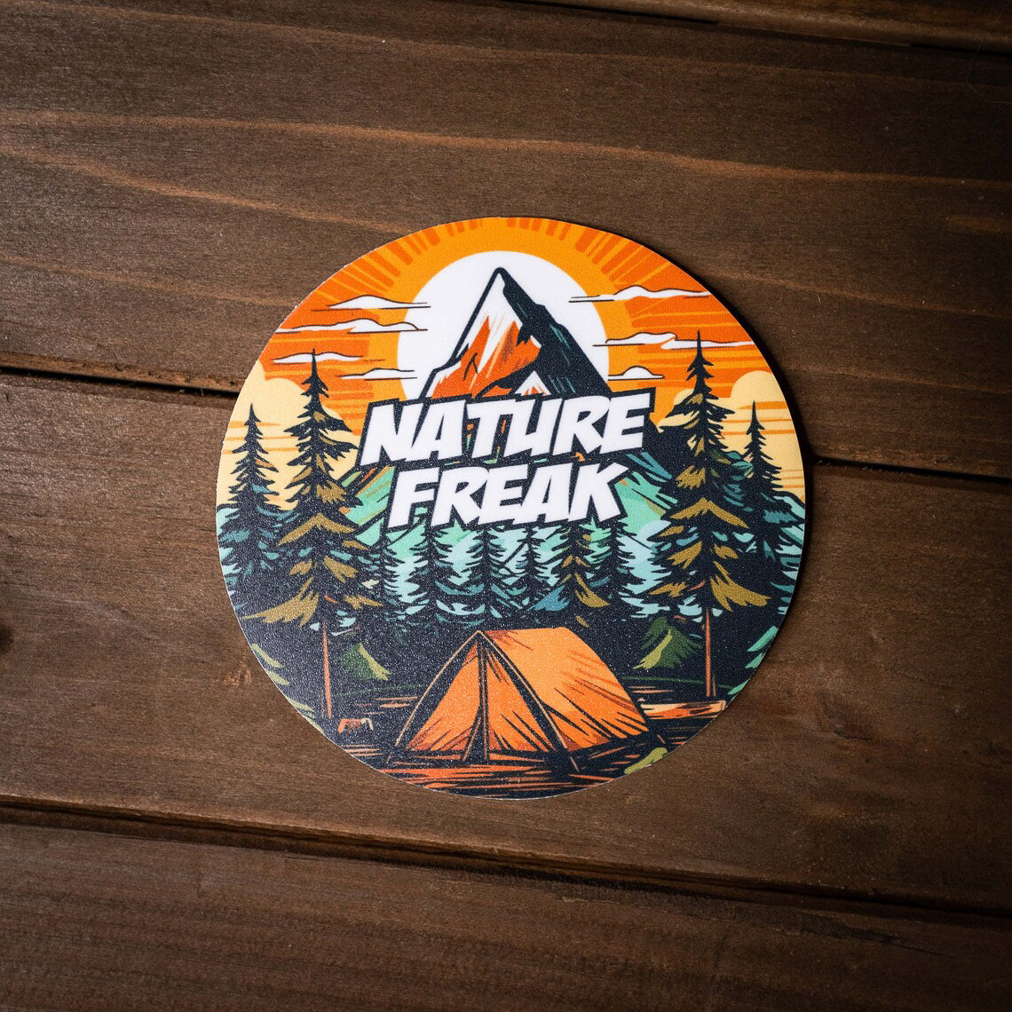 Nature Freak Sticker