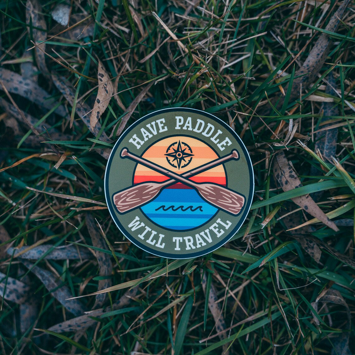 Have Paddle - Will Travel Canoeing Sticker