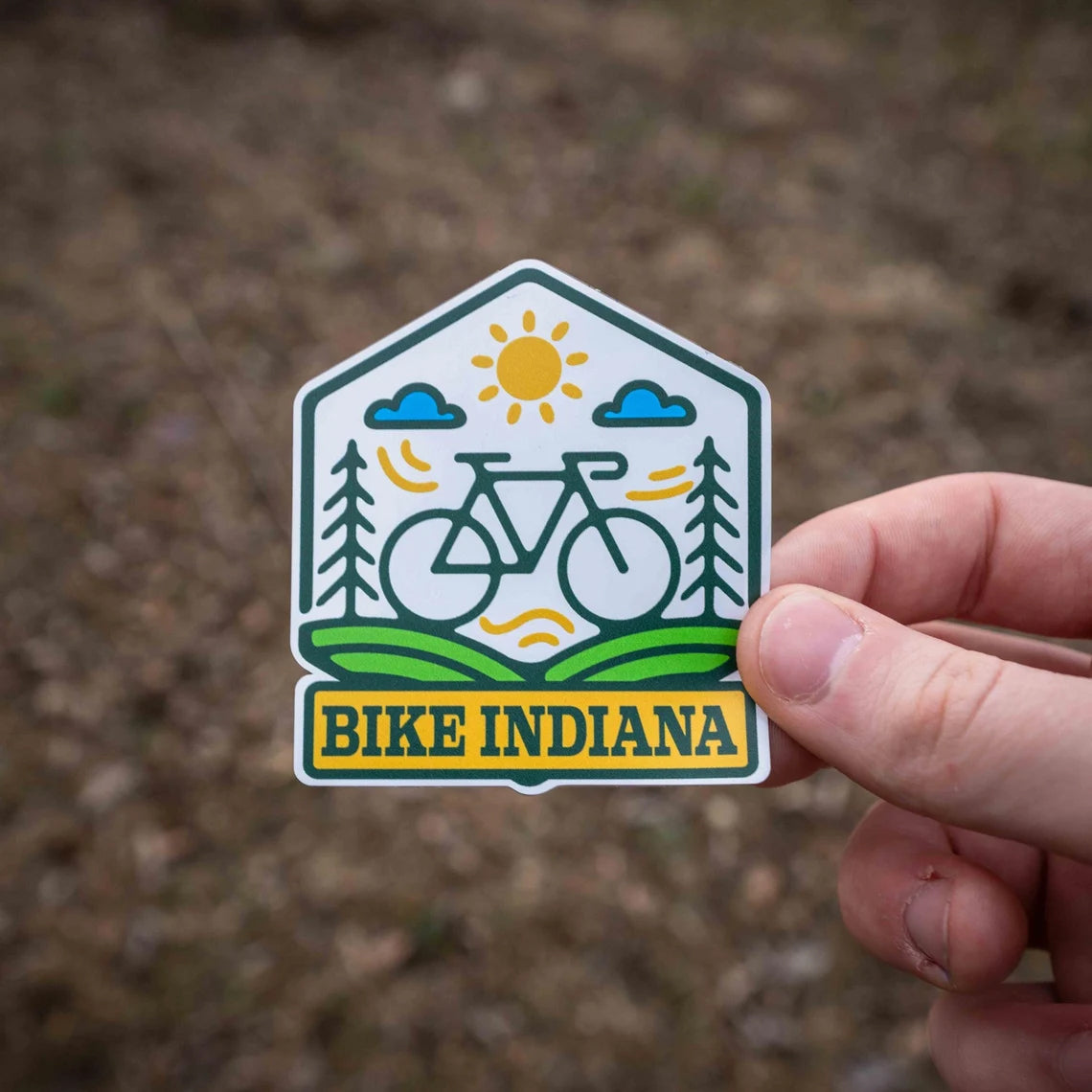 Bike Indiana Sticker
