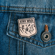 Stay Wild Lapel Pin