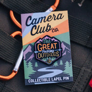 The Great Fucking Outdoors Enamel Lapel Pin