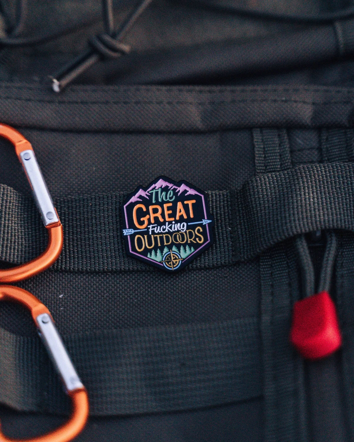 The Great Fucking Outdoors Enamel Lapel Pin