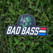 Bad Bass Fishing Sticker
