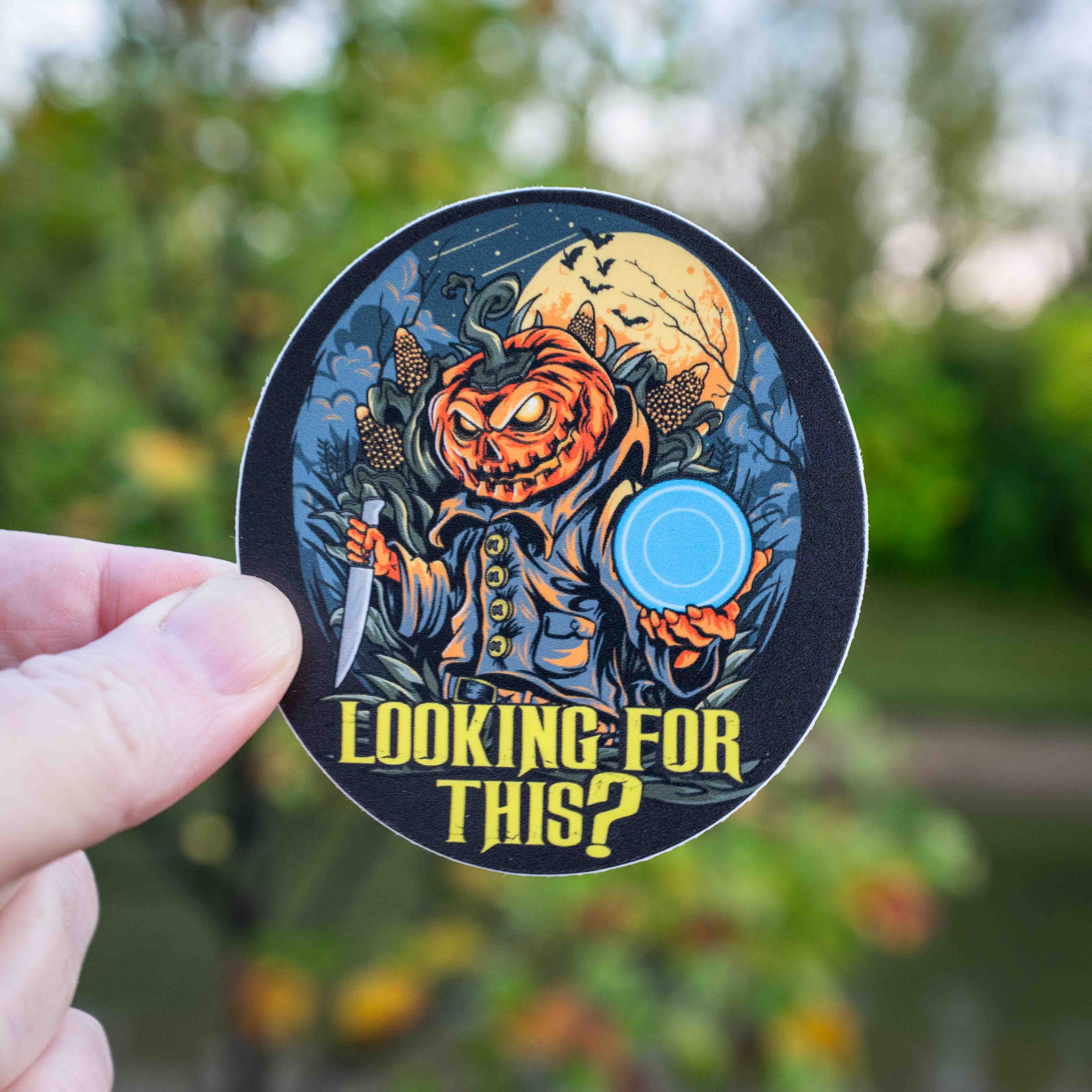 Disc Golf Halloween Looking For This Sticker