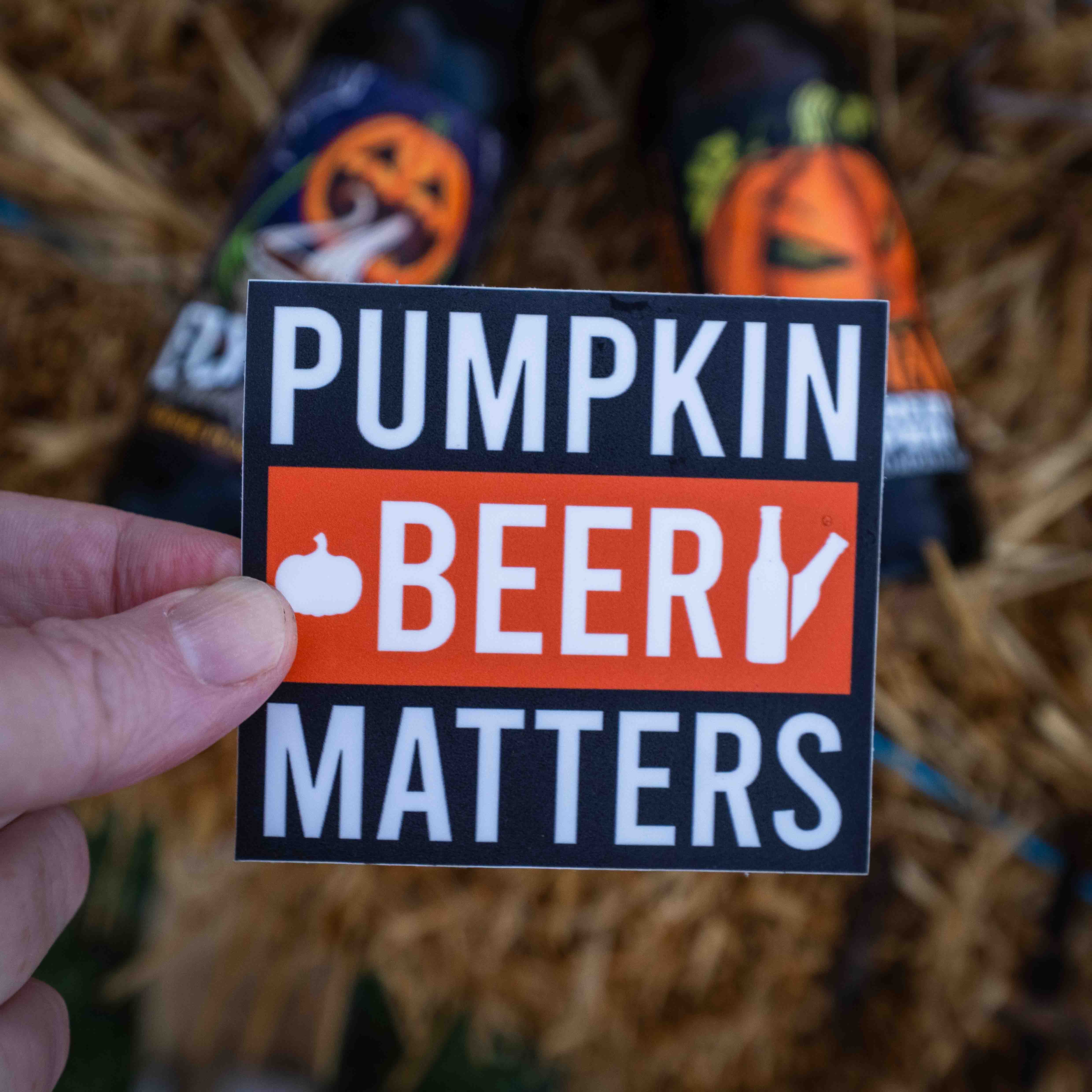 Pumpkin Beer Matters Sticker