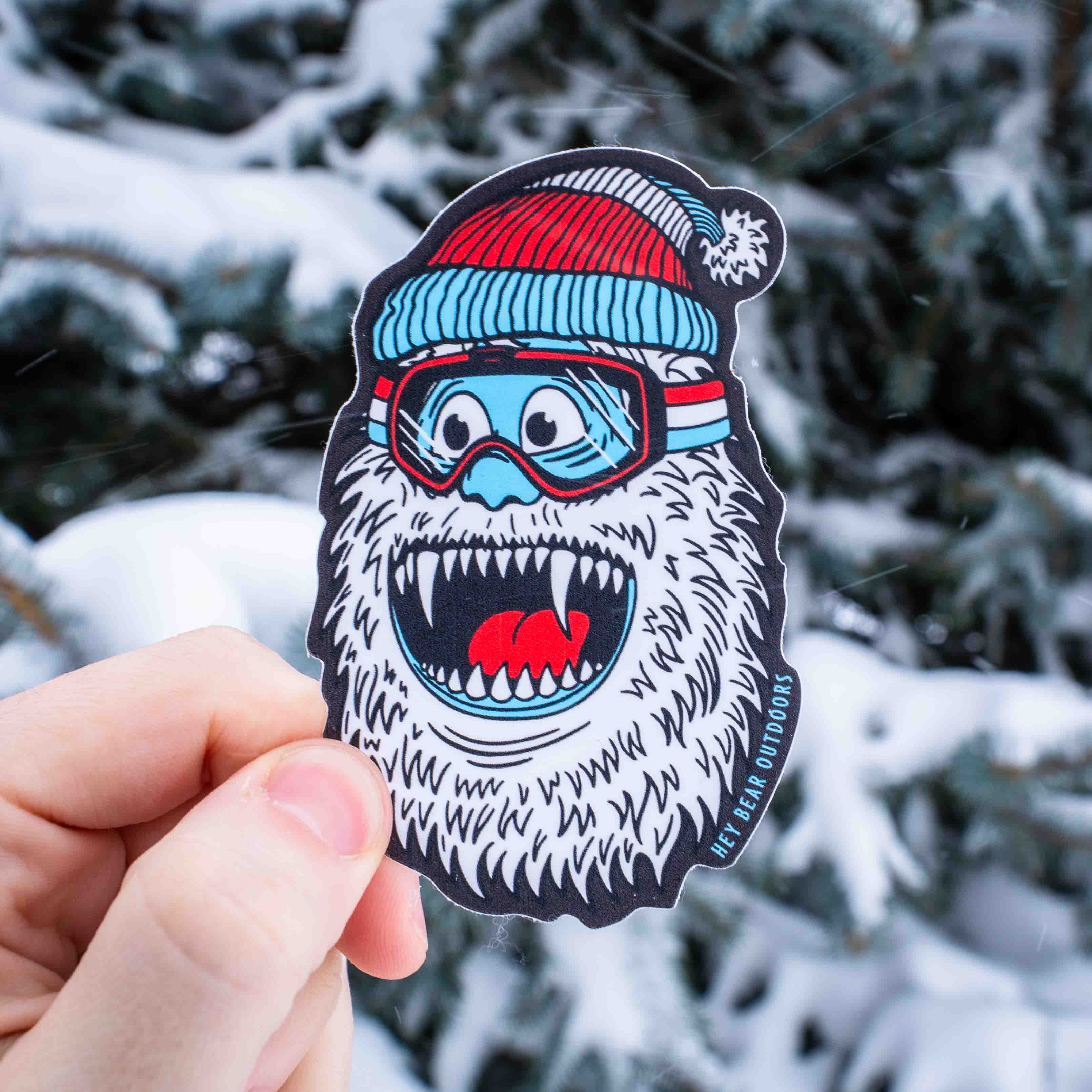 Wild Yeti Sticker