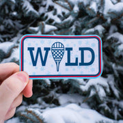 WILD Snowshoeing Sticker