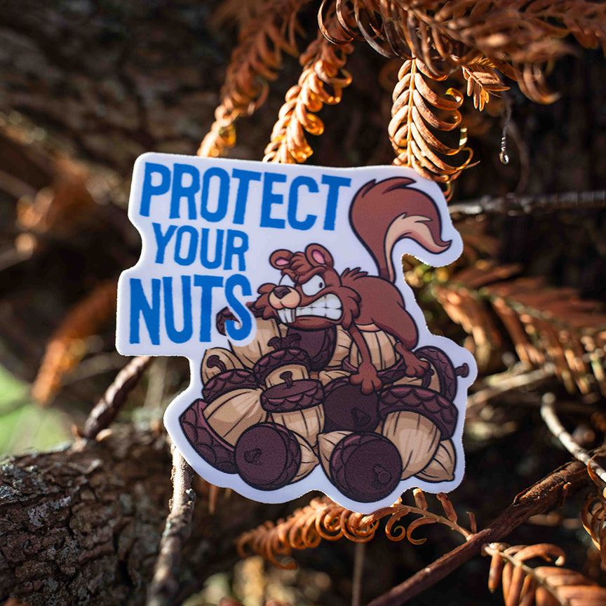 Protect Your Nuts Sticker