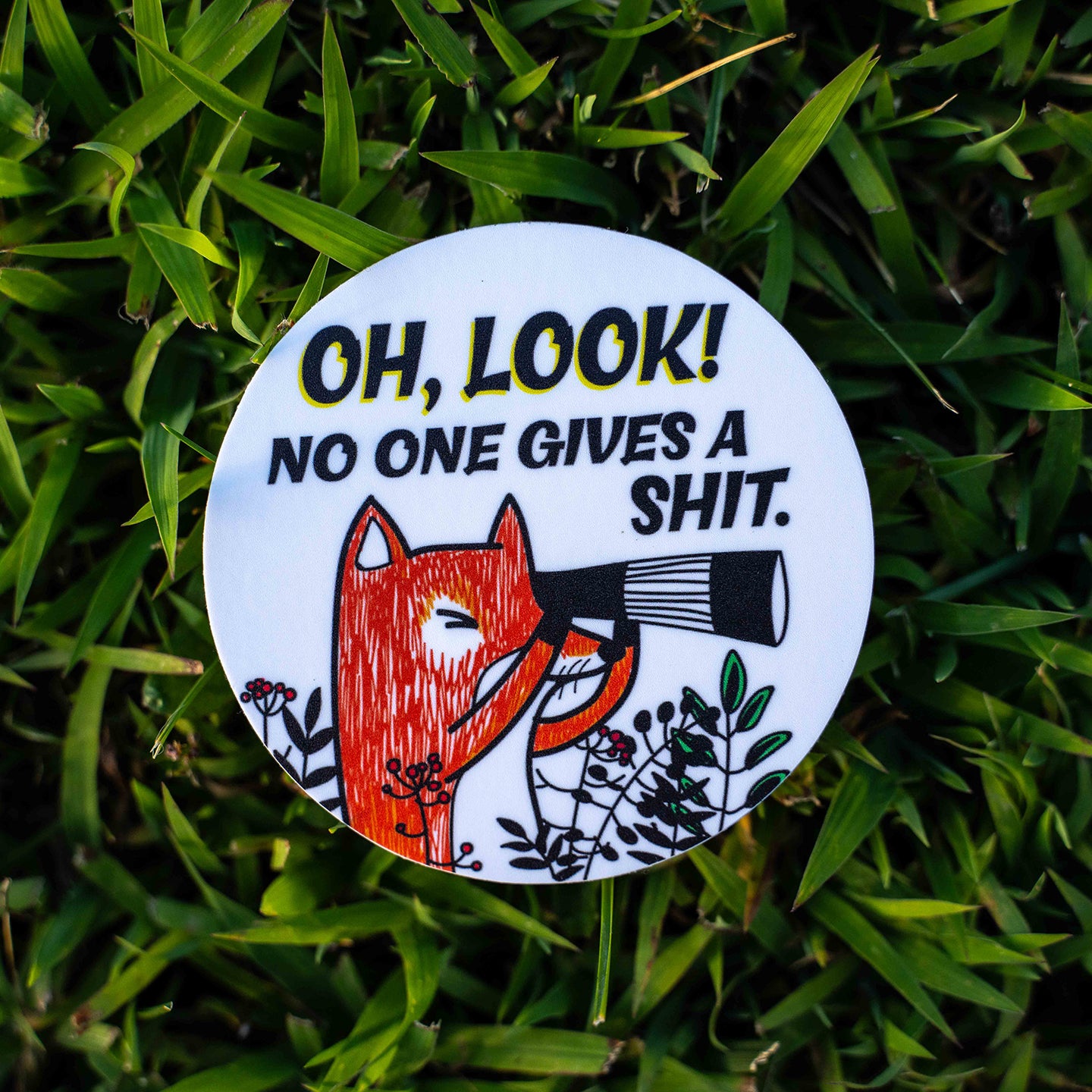 OH, LOOK! No One Gives a Shit