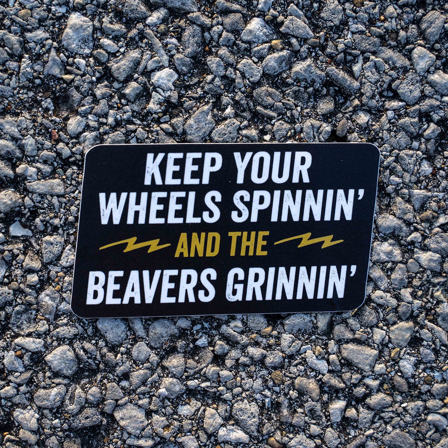 Keep Your Wheels Spinnin' and the Beavers Grinnin