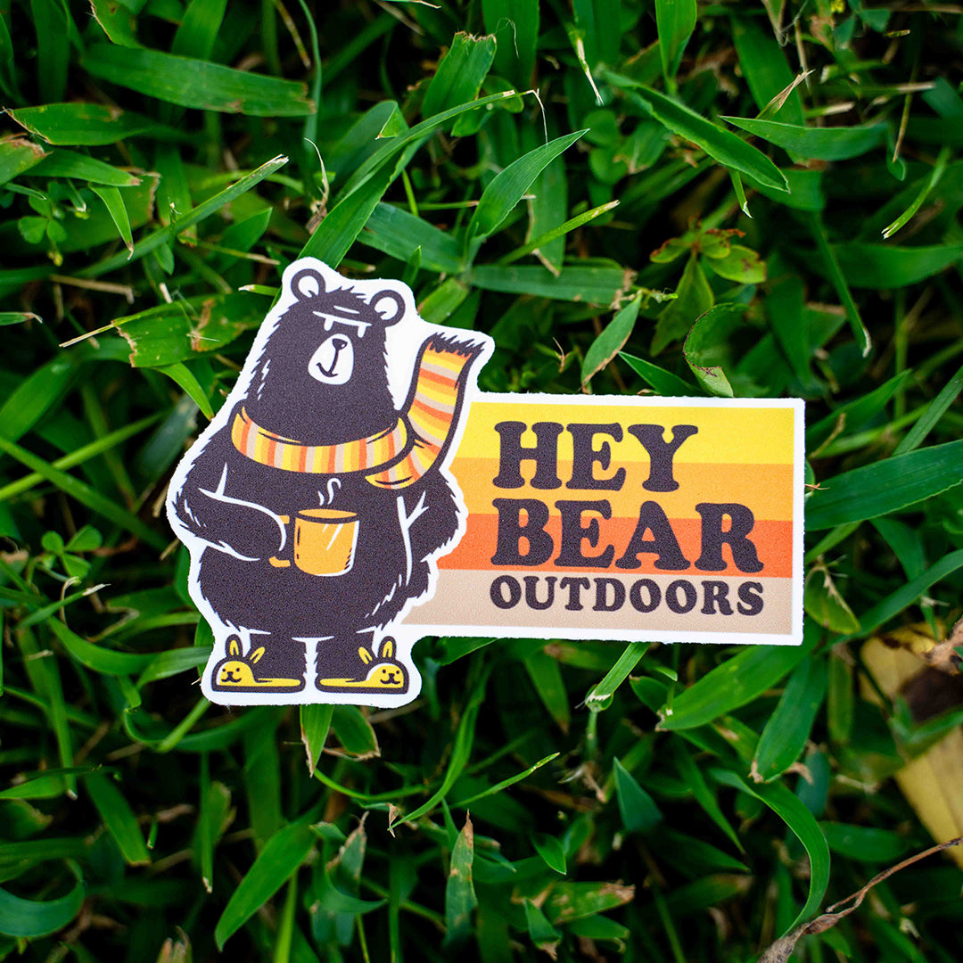 Hey Bear Outdoors Sticker