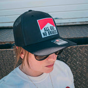 ALL GAS - NO BRAKES - Black/Black Mesh Richardson 112 Hat