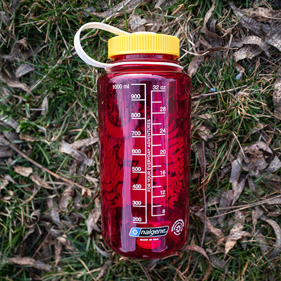New Glossier Seattle 32oz Nalgene Water Bottle – Mushroom Purple, BPA/BPS Free Glossier Nalgene Water Bottle 32oz
