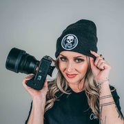 Capture Forever Photography Skull Beanie