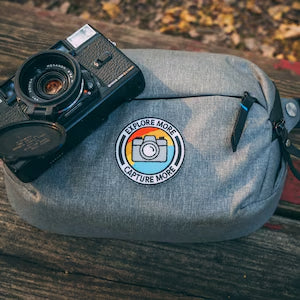 Explore More - Capture More Photography Embroidered Patch
