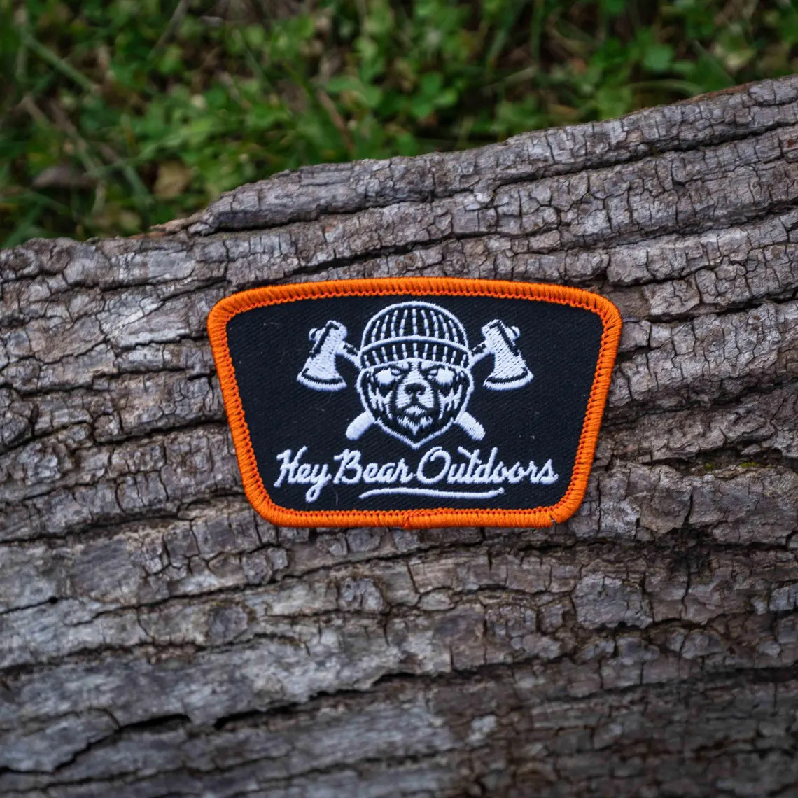 Hey Bear Outdoors Embroidered Patch