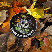 High On Nature Weed Sticker
