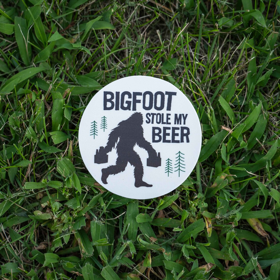 Bigfoot Stole My Beer Sticker