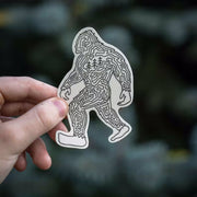 Find Bigfoot Maze Sticker