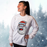 Wild Yeti Ultra Soft White Crewneck Sweatshirt- Unisex